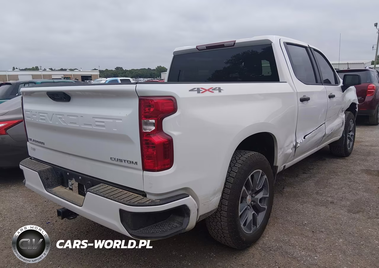 2026 Chevrolet Silverado 1500 4Wd Short Bed Custom VIN:1GCPKBEK5TZ208776 - 4