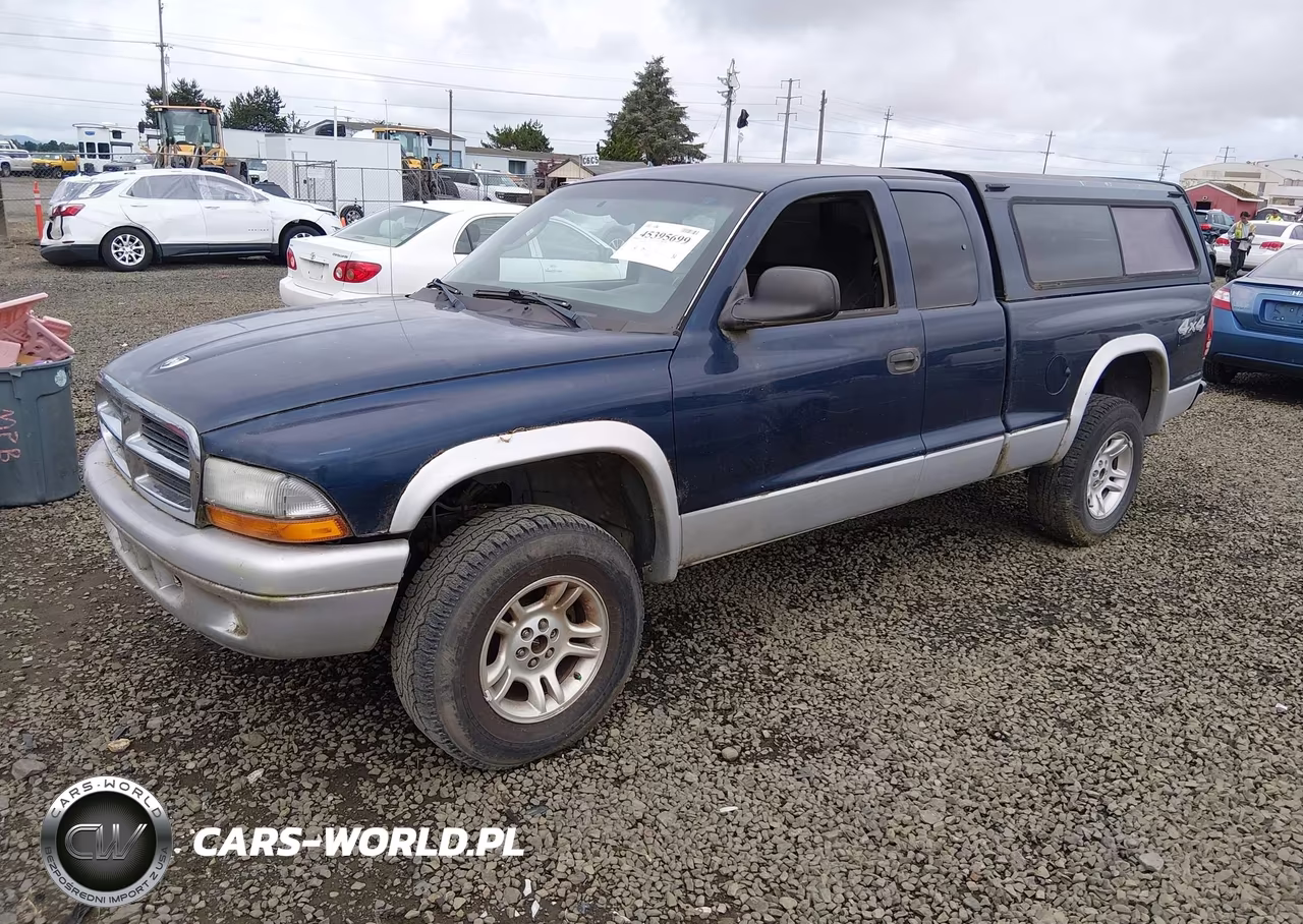 2003 Dodge Dakota Slt VIN:1D7HG42N43S280597 - 2