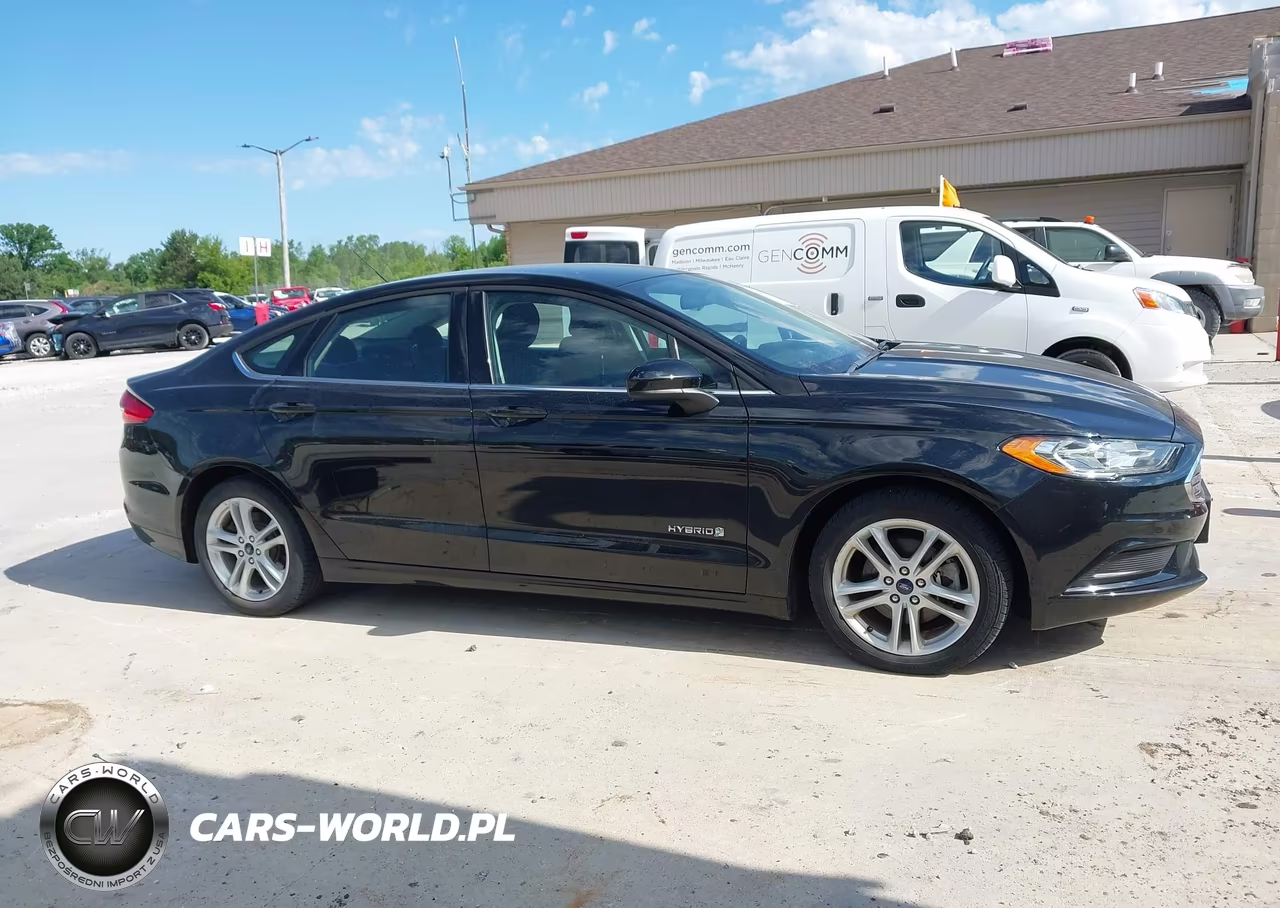 2018 Ford Fusion Hybrid Se VIN:3FA6P0LU2JR258077 - 13
