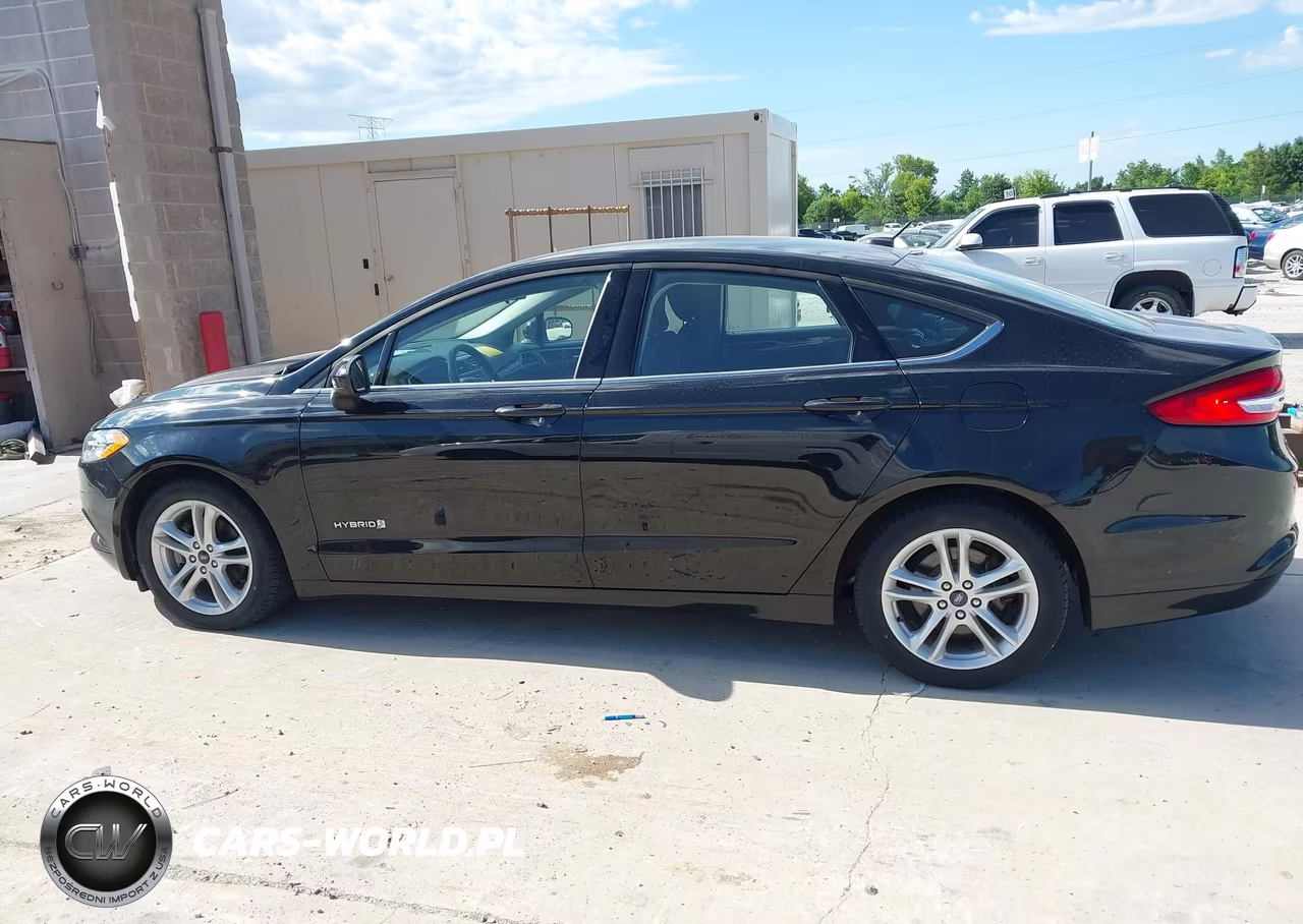 2018 Ford Fusion Hybrid Se VIN:3FA6P0LU2JR258077 - 14