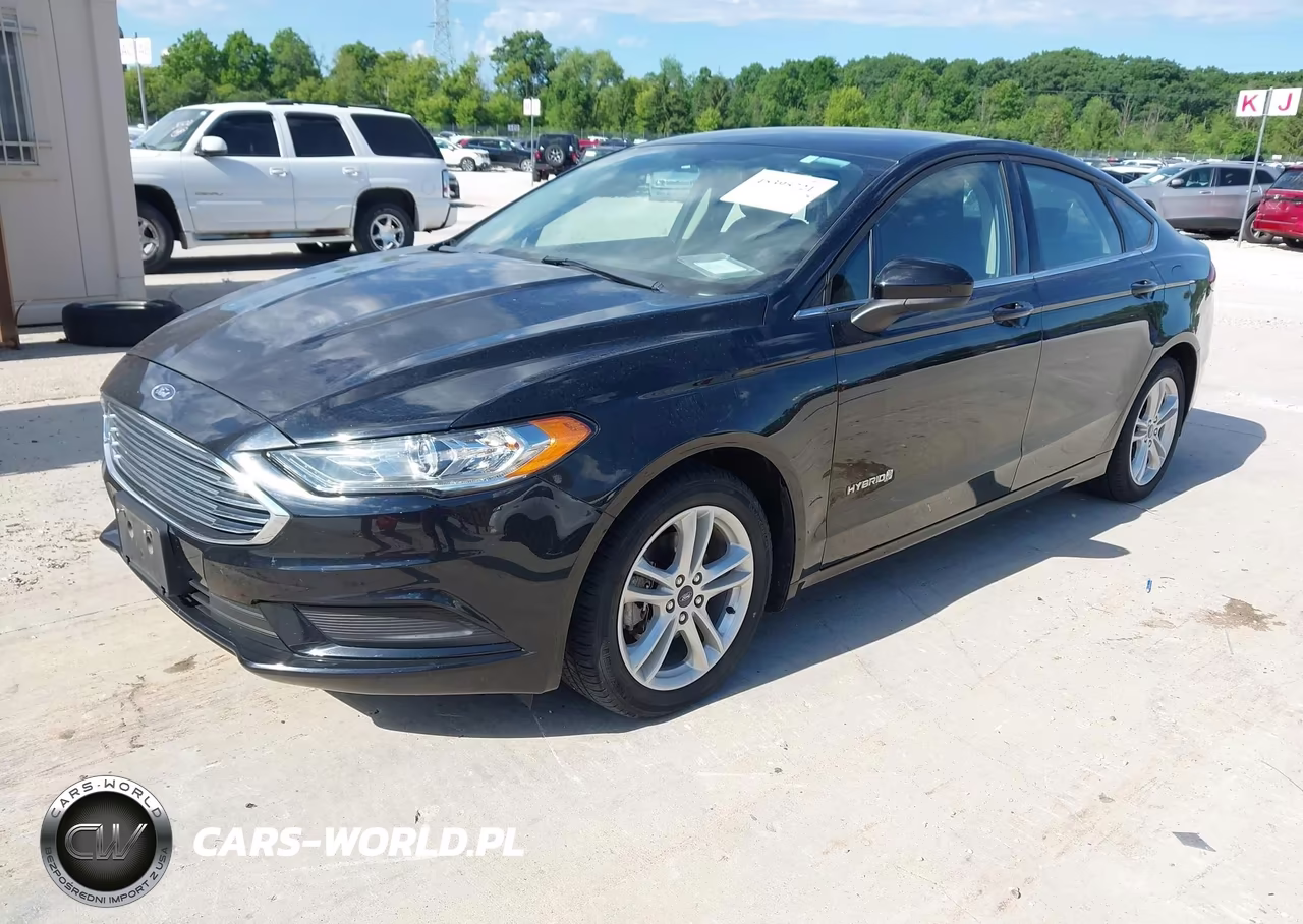 2018 Ford Fusion Hybrid Se VIN:3FA6P0LU2JR258077 - 2