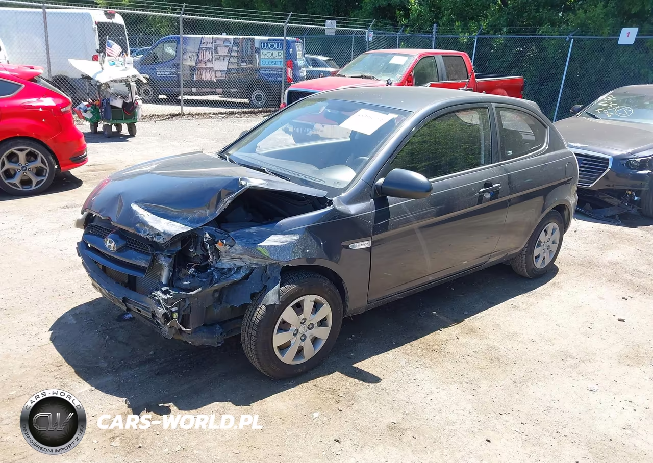 2008 Hyundai Accent Gs VIN:KMHCM36C68U084894 - 2