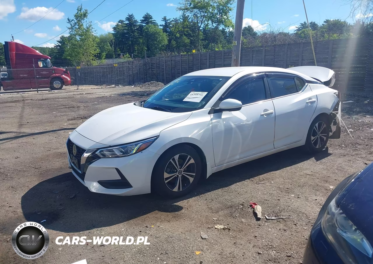 2020 Nissan Sentra Sv Xtronic Cvt VIN:3N1AB8CV2LY214974 - 2