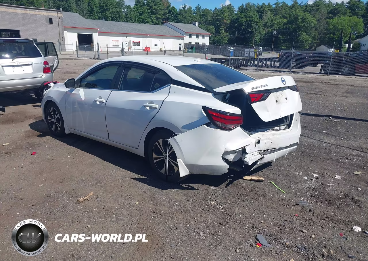 2020 Nissan Sentra Sv Xtronic Cvt VIN:3N1AB8CV2LY214974 - 3