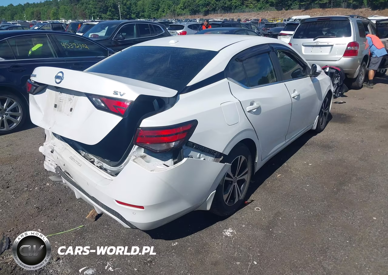 2020 Nissan Sentra Sv Xtronic Cvt VIN:3N1AB8CV2LY214974 - 4