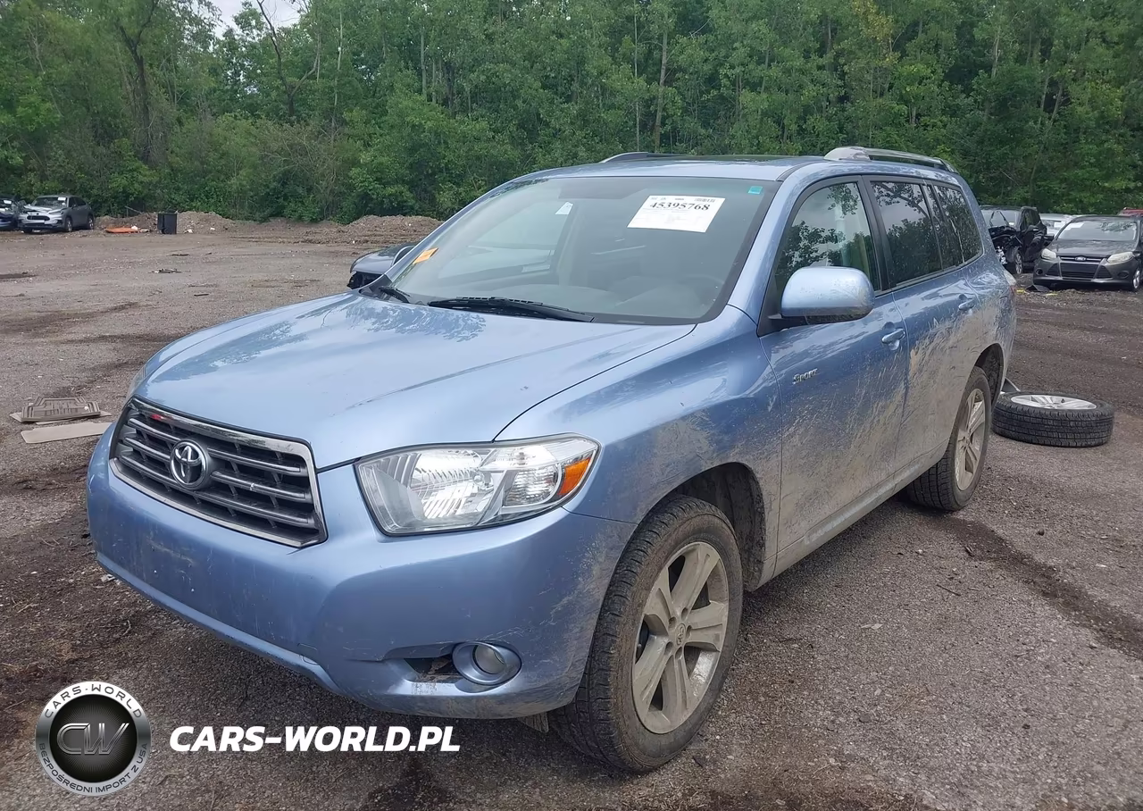 2008 Toyota Highlander Sport VIN:JTEDS43AX82036443 - 2