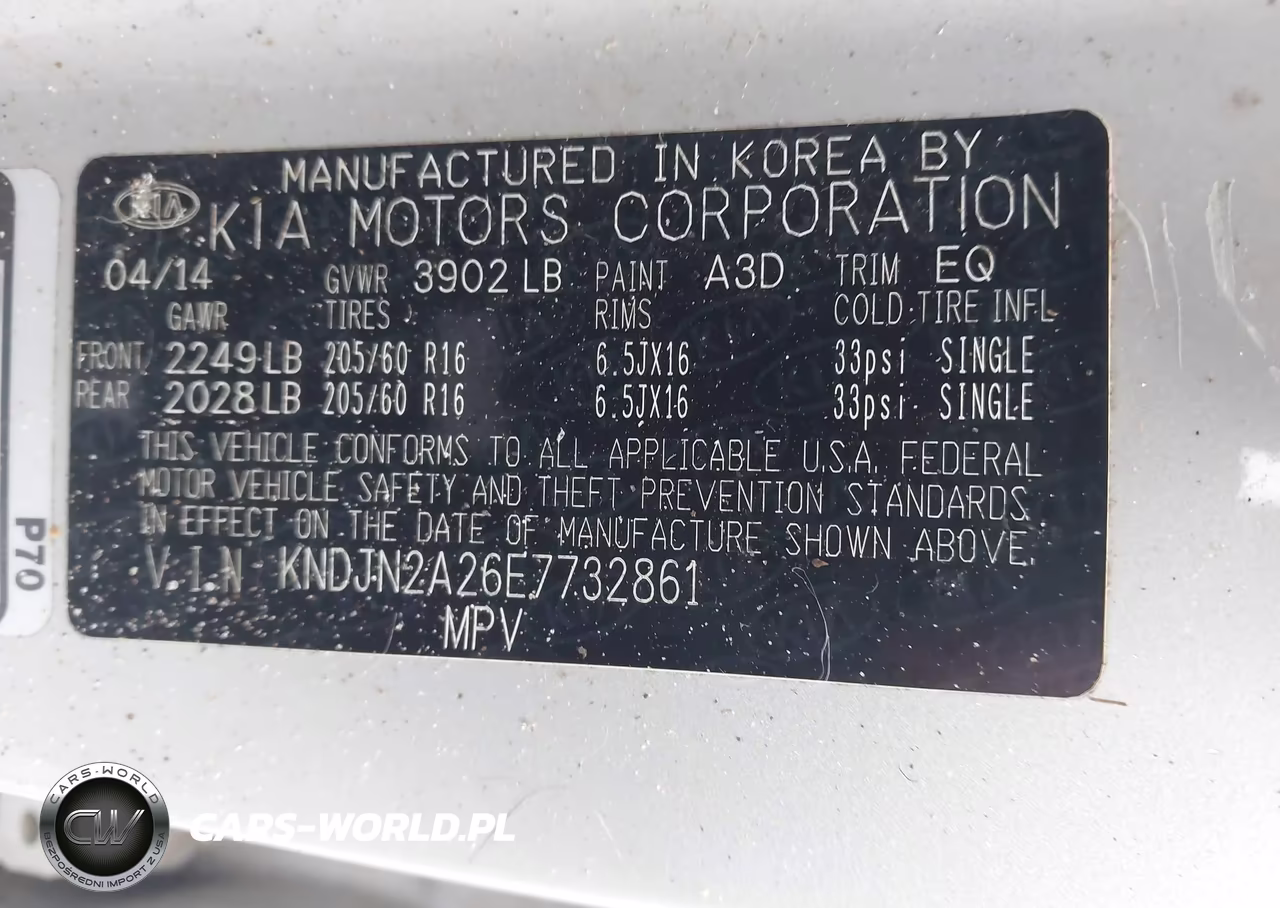 2014 Kia Soul VIN:KNDJN2A26E7732861 - 9