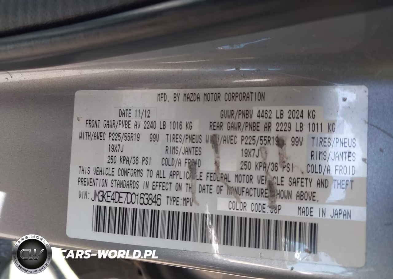 2013 Mazda Cx-5 Grand Touring VIN:JM3KE4DE7D0163846 - 9