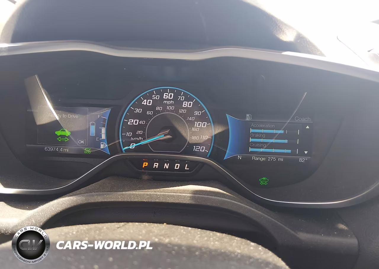2017 Ford C-Max Hybrid Se VIN:1FADP5AU3HL115610 - 7