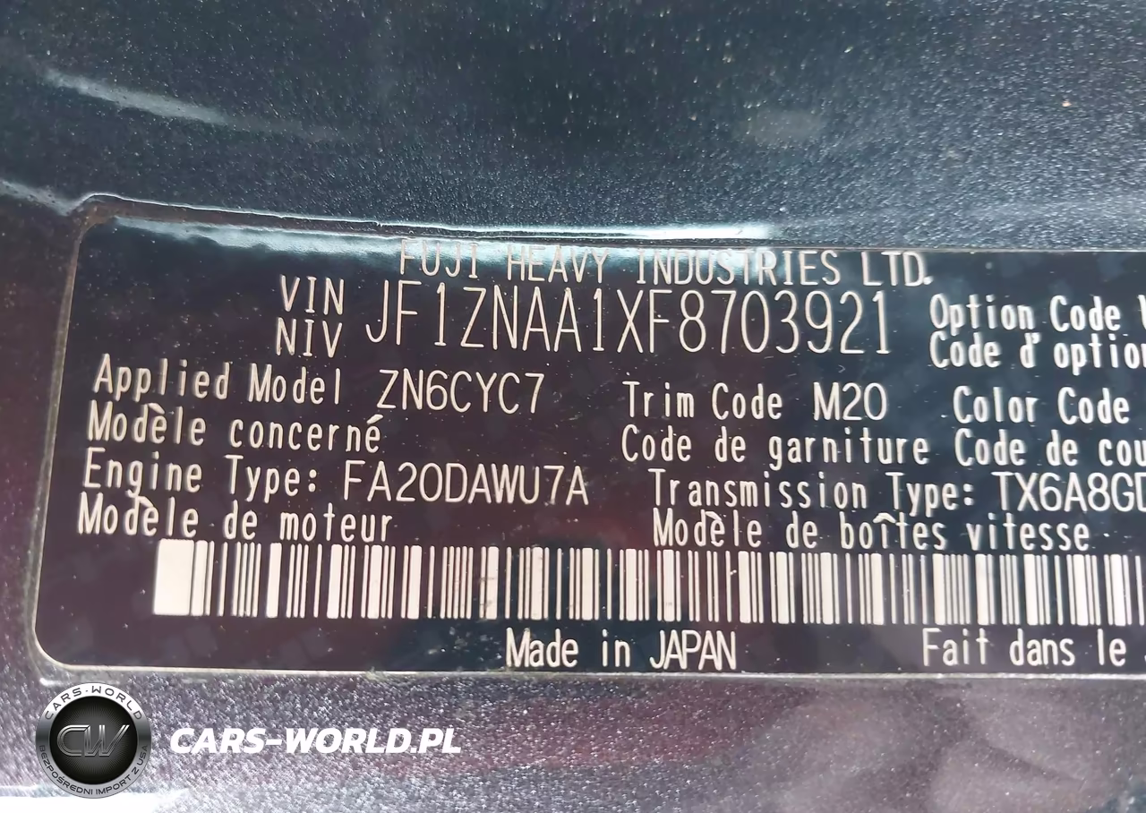 2015 Scion Fr-S VIN:JF1ZNAA1XF8703921 - 9