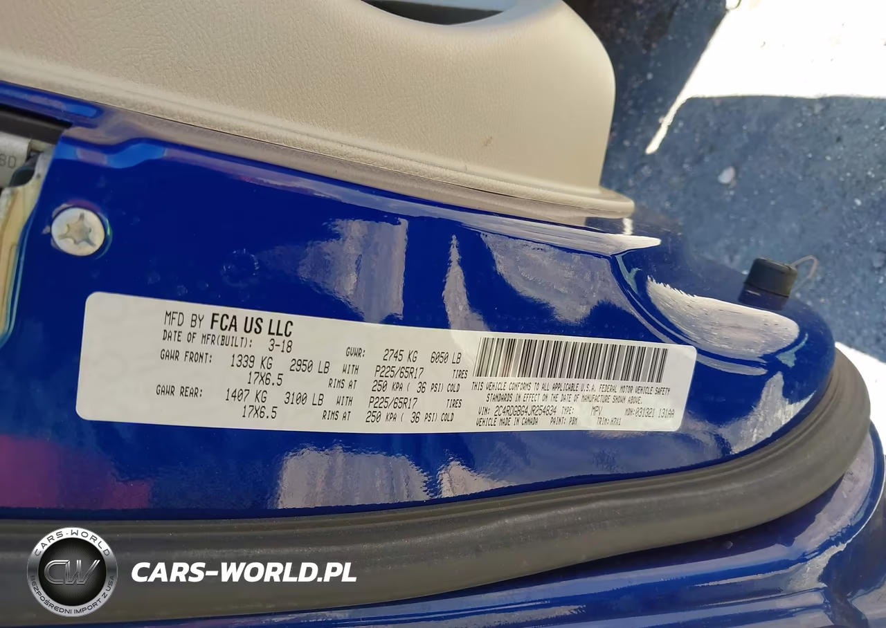 2018 Dodge Grand Caravan Se VIN:2C4RDGBG4JR254834 - 9