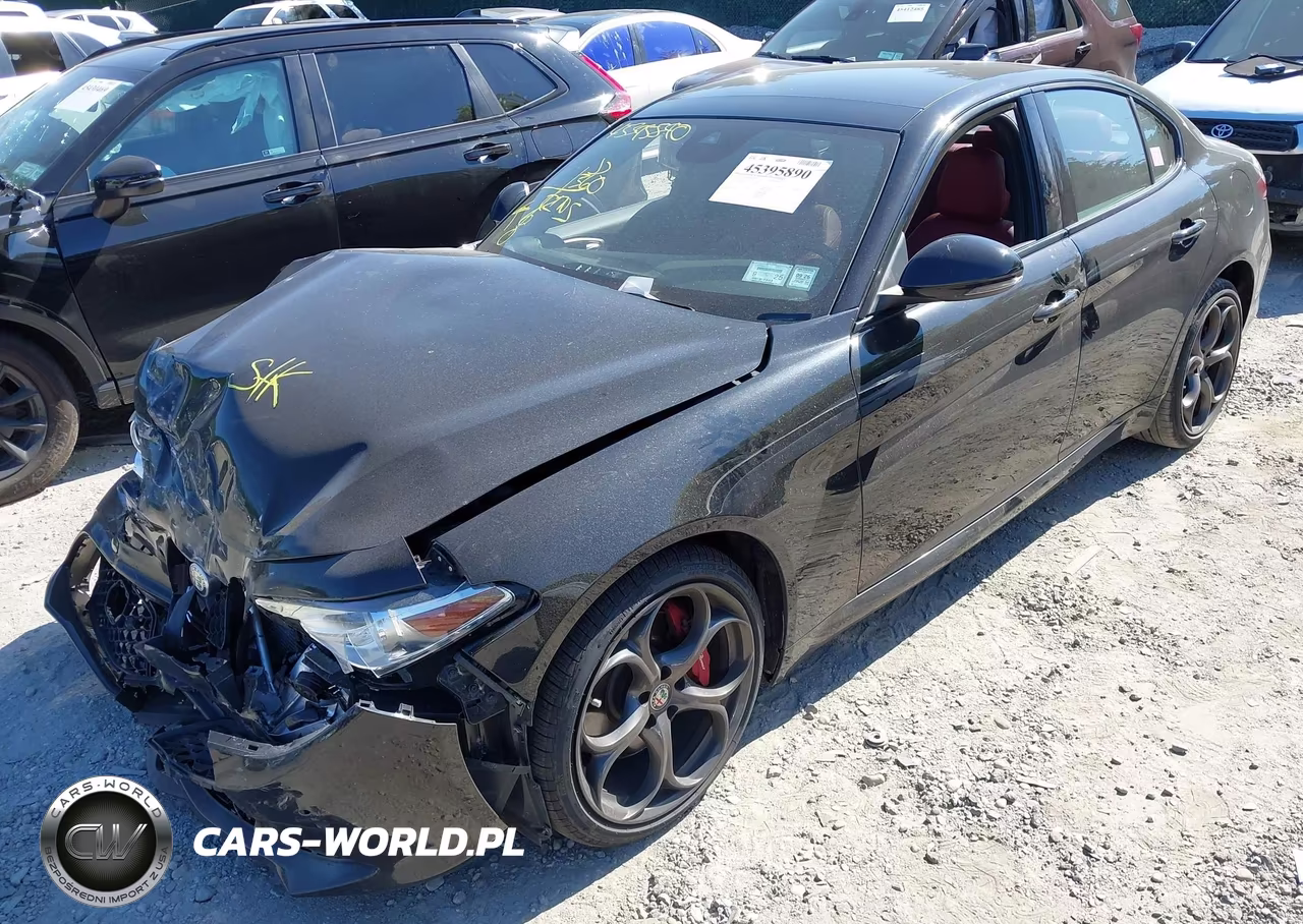 2020 Alfa Romeo Giulia Ti Sport Awd VIN:ZARFANBN3L7634577 - 2