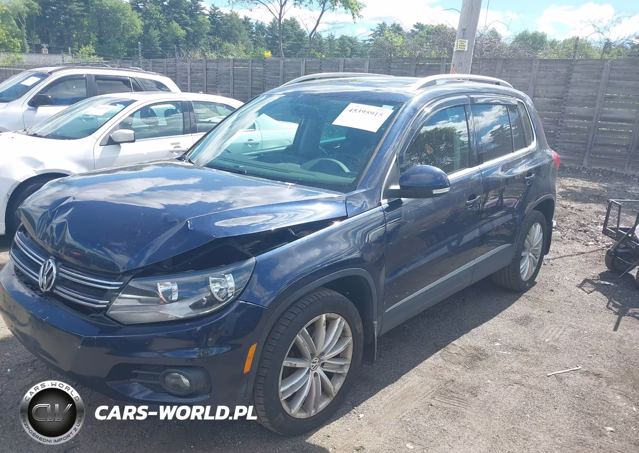 2013 Volkswagen Tiguan Se VIN:WVGBV7AX9DW537785 - 2