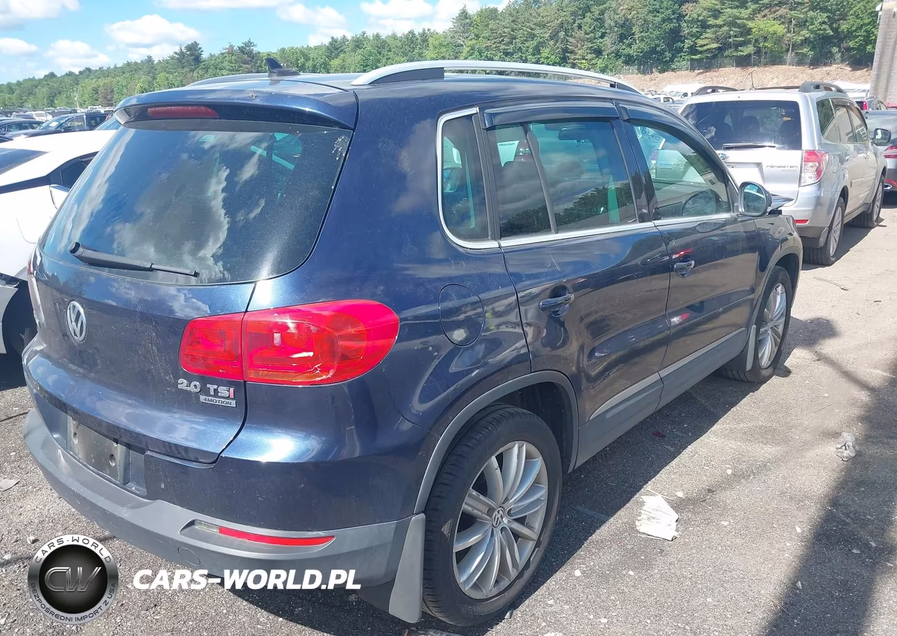 2013 Volkswagen Tiguan Se VIN:WVGBV7AX9DW537785 - 4