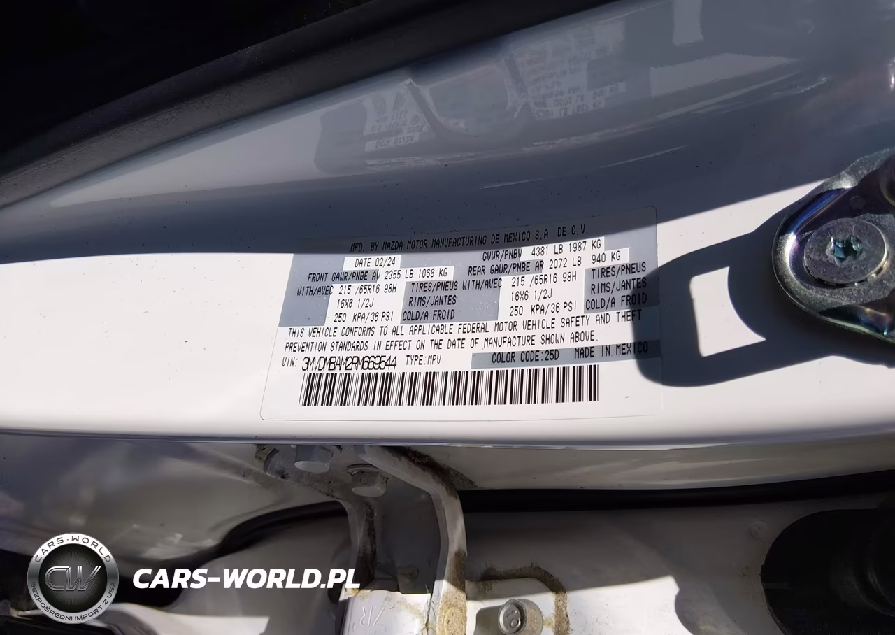 2024 Mazda Cx-30 2.5 S VIN:3MVDMBAM2RM669544 - 9