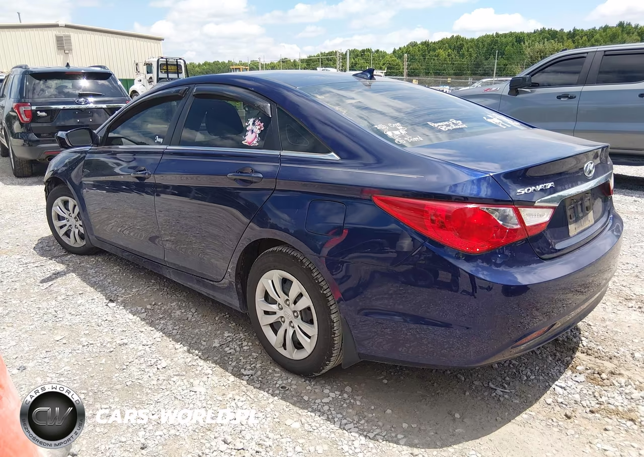 2012 Hyundai Sonata Gls VIN:5NPEB4AC7CH357585 - 3