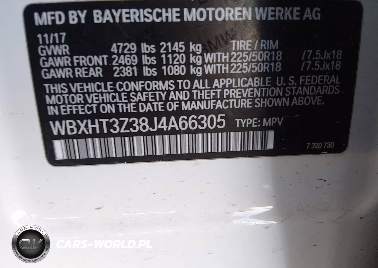 2018 BMW X1 xDrive28I VIN:WBXHT3Z38J4A66305 - 9