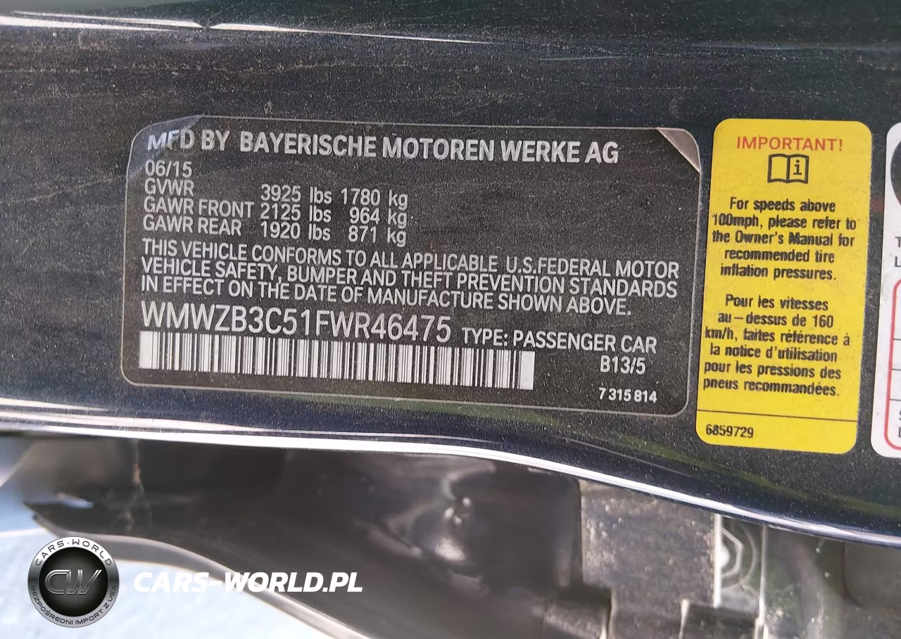 2015 Mini Countryman Cooper VIN:WMWZB3C51FWR46475 - 9