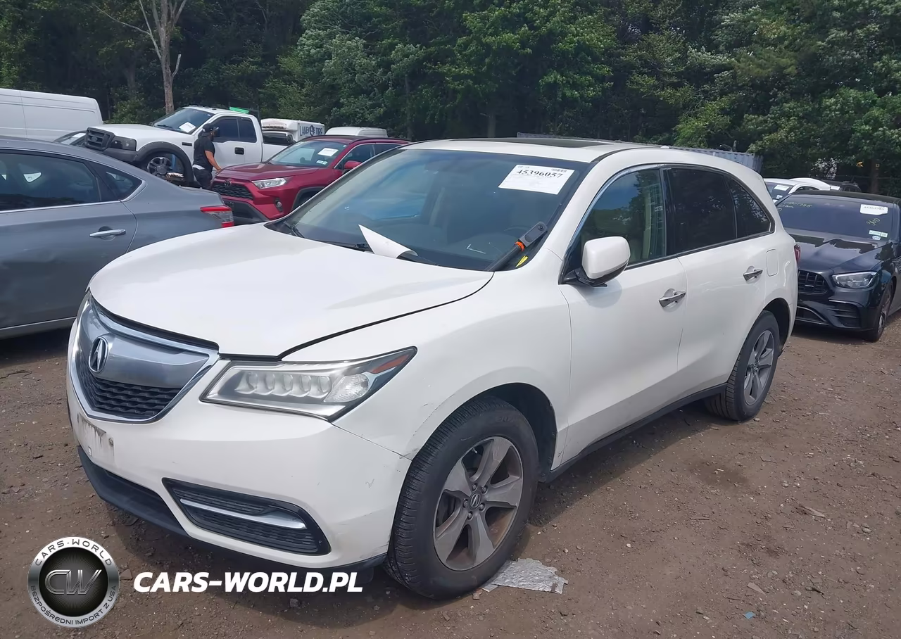2015 Acura Mdx VIN:5FRYD4H2XFB032645 - 2