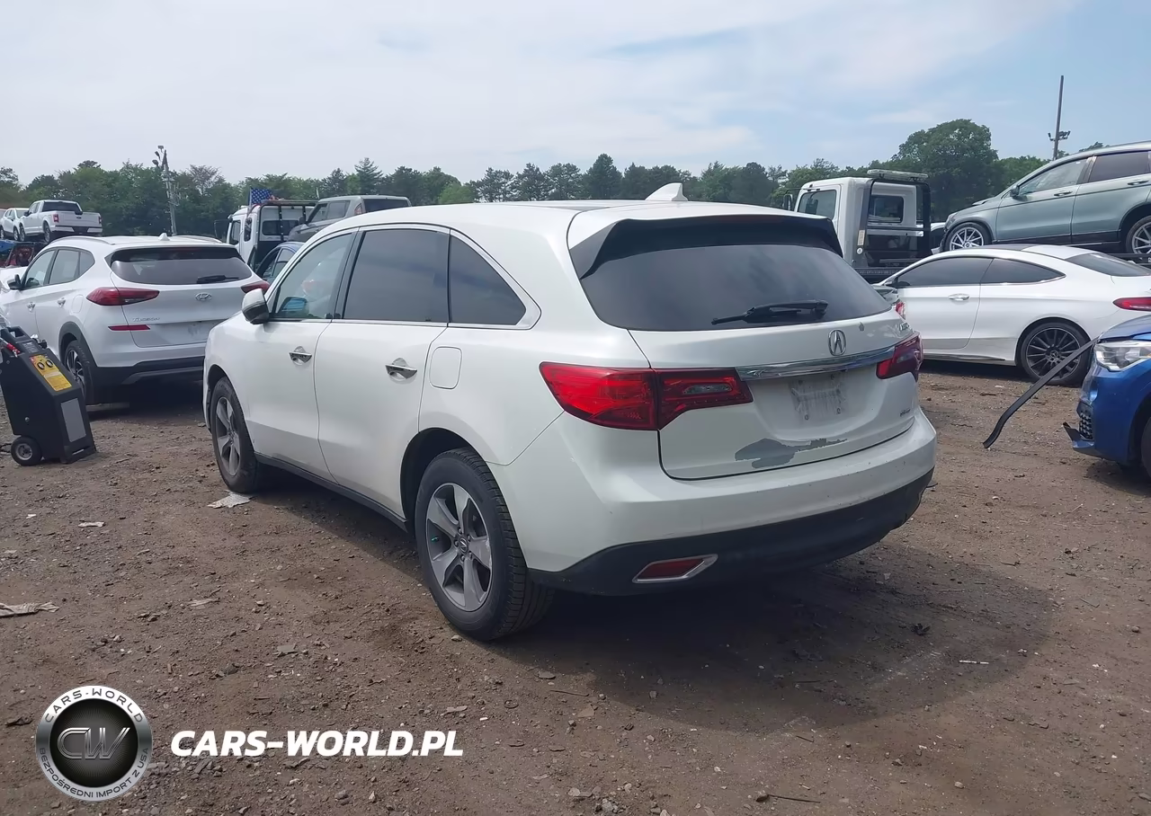 2015 Acura Mdx VIN:5FRYD4H2XFB032645 - 3