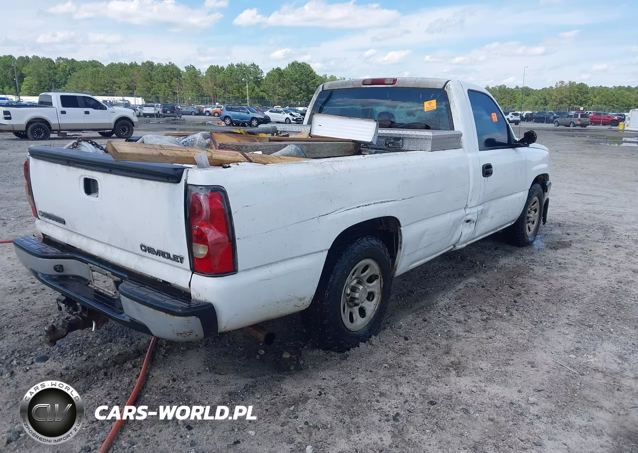 2006 Chevrolet Silverado 1500 Work Truck VIN:3GCEC14V56G220327 - 4