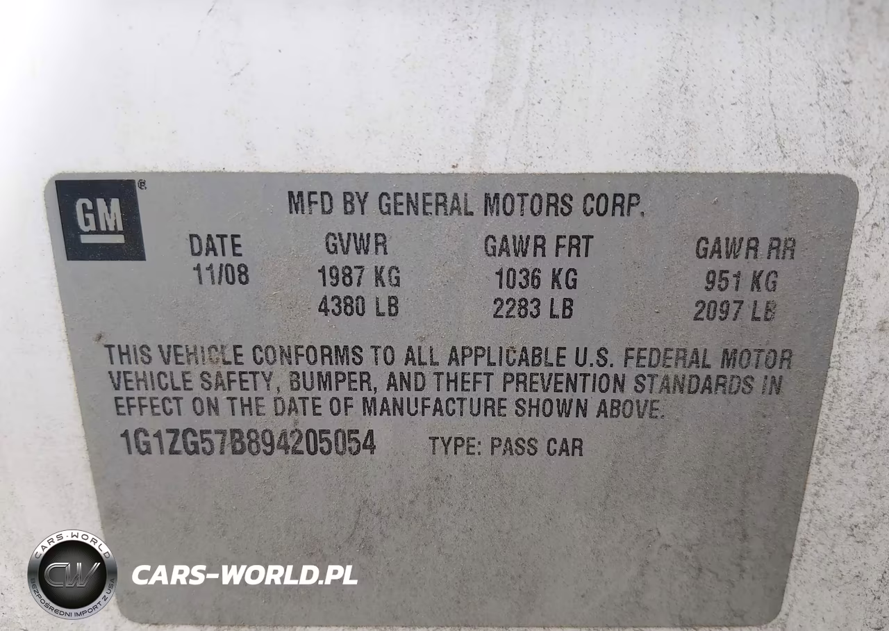 2009 Chevrolet Malibu Ls VIN:1G1ZG57B894205054 - 9