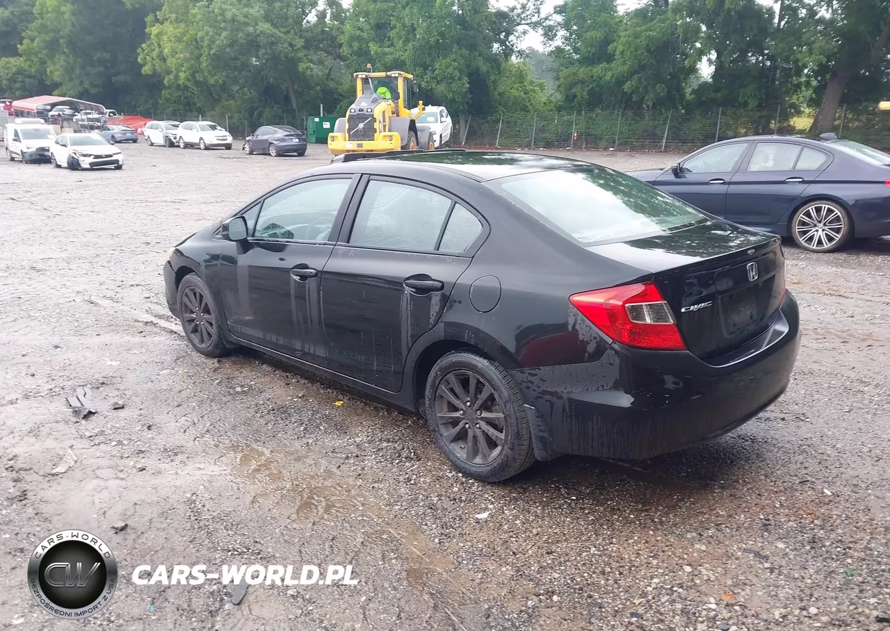 2012 Honda Civic Ex VIN:2HGFB2F81CH511912 - 3