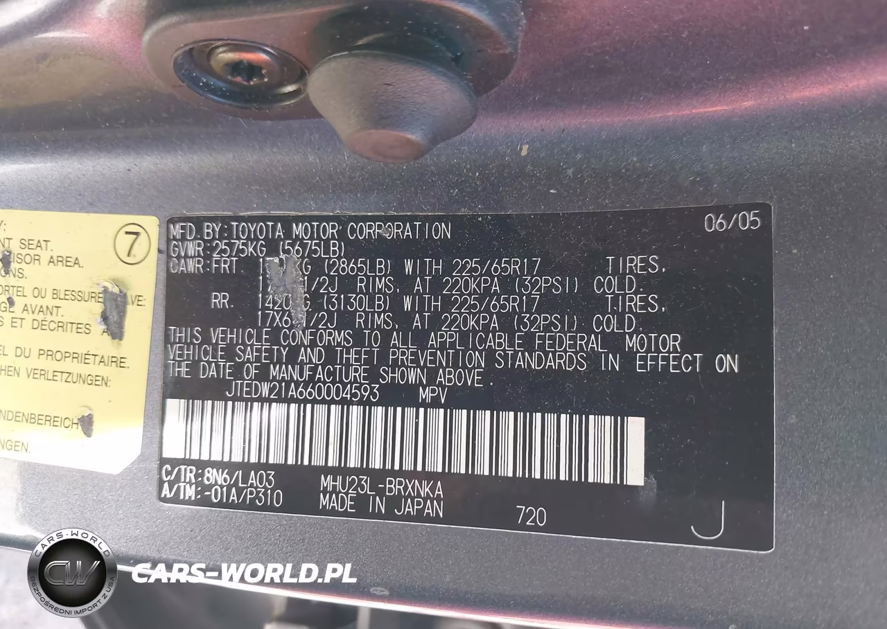 2006 Toyota Highlander Hybrid Limited V6 VIN:JTEDW21A660004593 - 9