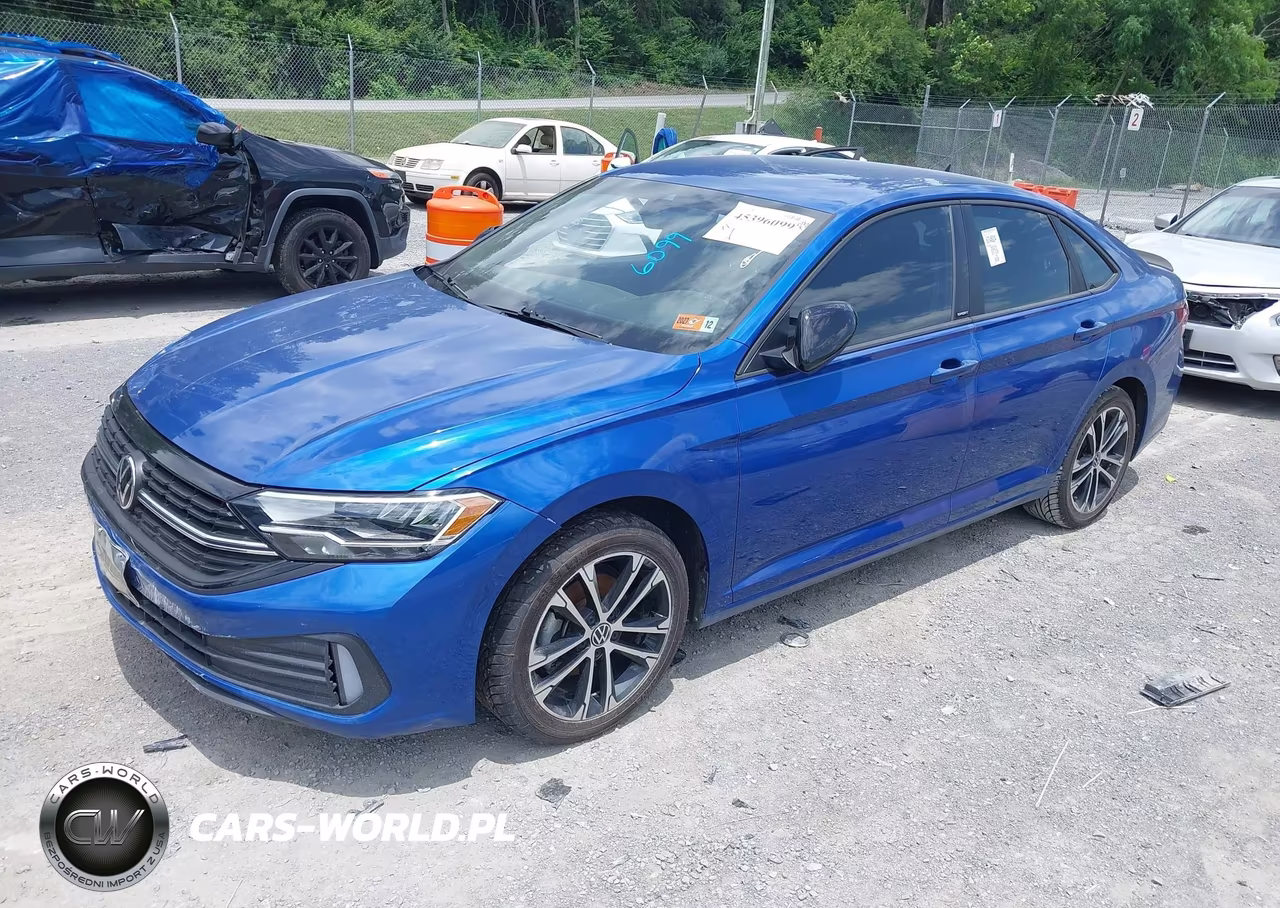 2023 Volkswagen Jetta 1.5T Sport VIN:3VWAM7BU1PM024491 - 2