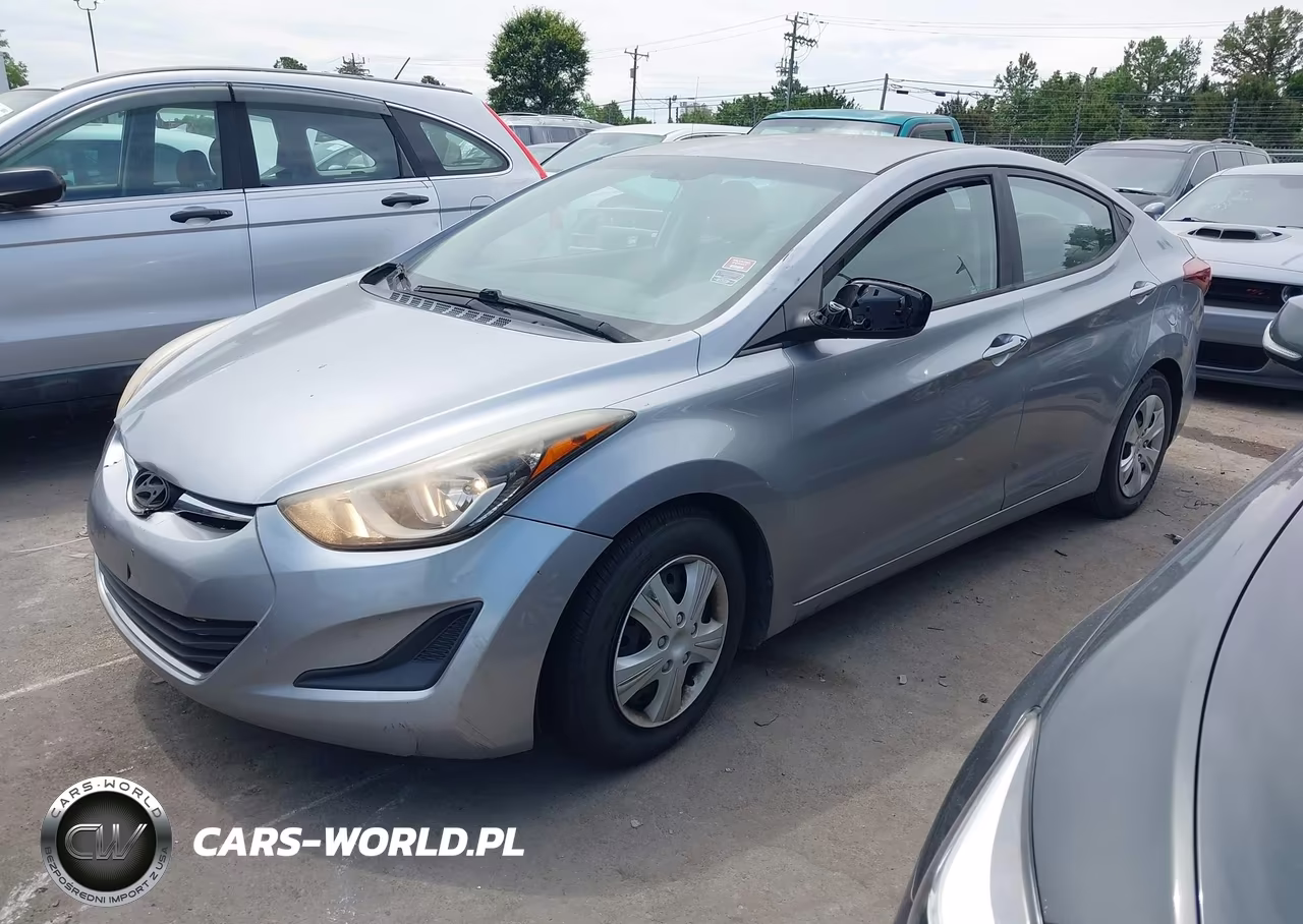 2016 Hyundai Elantra Se VIN:5NPDH4AE4GH780920 - 2