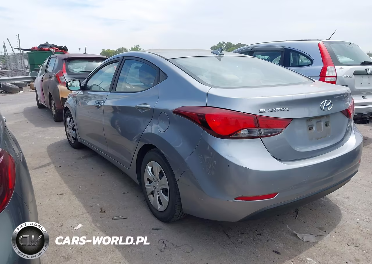 2016 Hyundai Elantra Se VIN:5NPDH4AE4GH780920 - 3