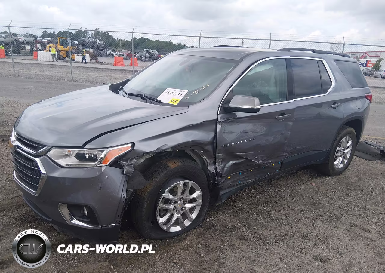 2021 Chevrolet Traverse Fwd Lt Cloth VIN:1GNERGKW2MJ179168 - 2