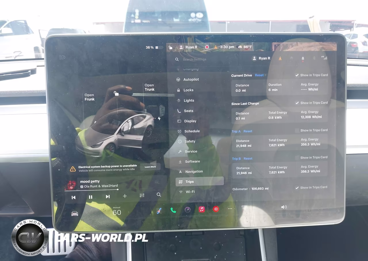 2020 Tesla Model 3 Performance Dual Motor All-Wheel Drive VIN:5YJ3E1EC9LF669624 - 17