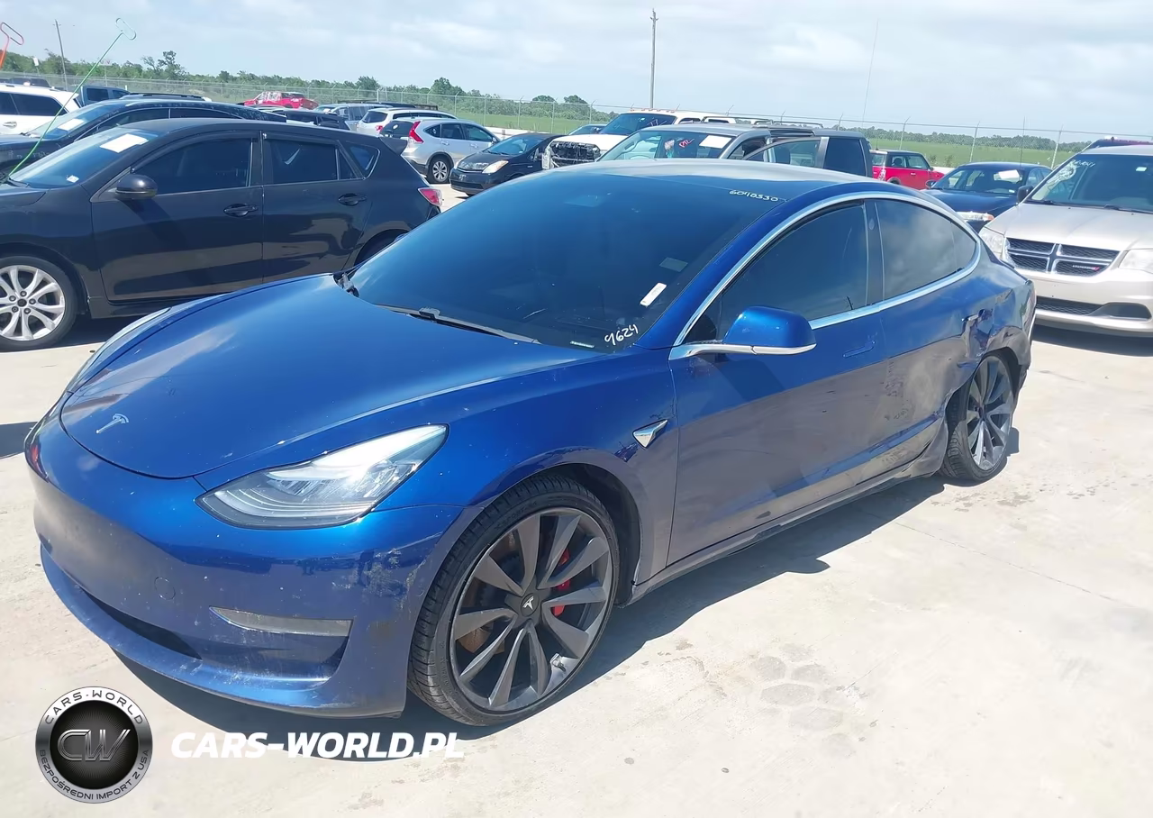 2020 Tesla Model 3 Performance Dual Motor All-Wheel Drive VIN:5YJ3E1EC9LF669624 - 2