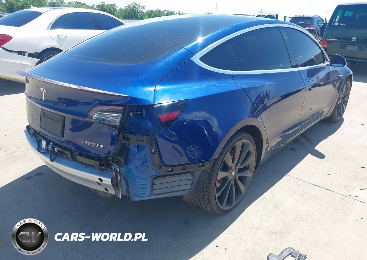 2020 Tesla Model 3 Performance Dual Motor All-Wheel Drive VIN:5YJ3E1EC9LF669624 - 4