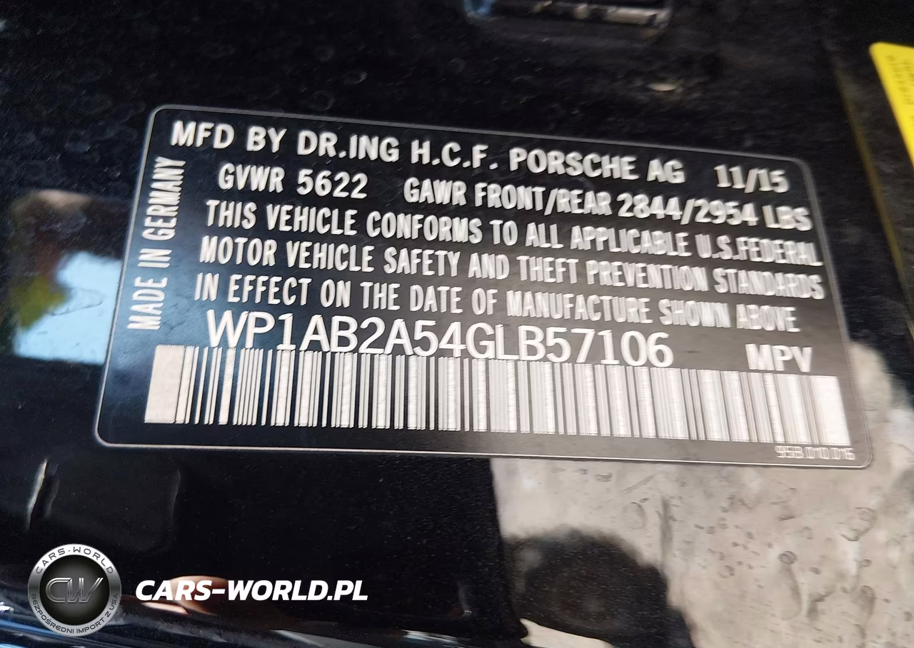 2016 Porsche Macan S VIN:WP1AB2A54GLB57106 - 9