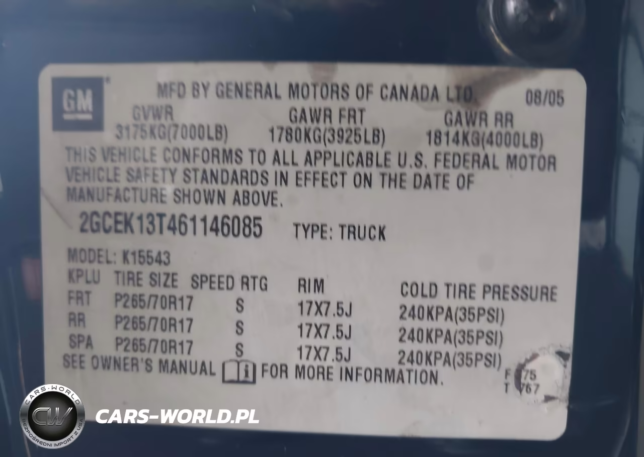 2006 Chevrolet Silverado 1500 Lt1 VIN:2GCEK13T461146085 - 9
