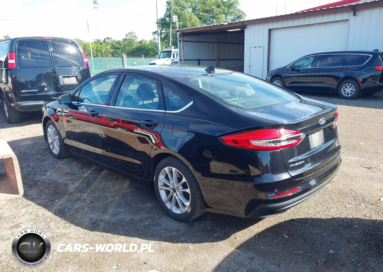 2020 Ford Fusion Hybrid Se VIN:3FA6P0LU5LR196984 - 3
