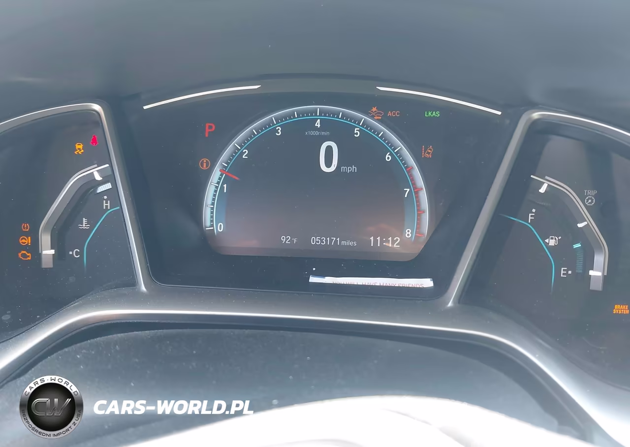 2021 Honda Civic Ex VIN:19XFC1F37ME002947 - 7