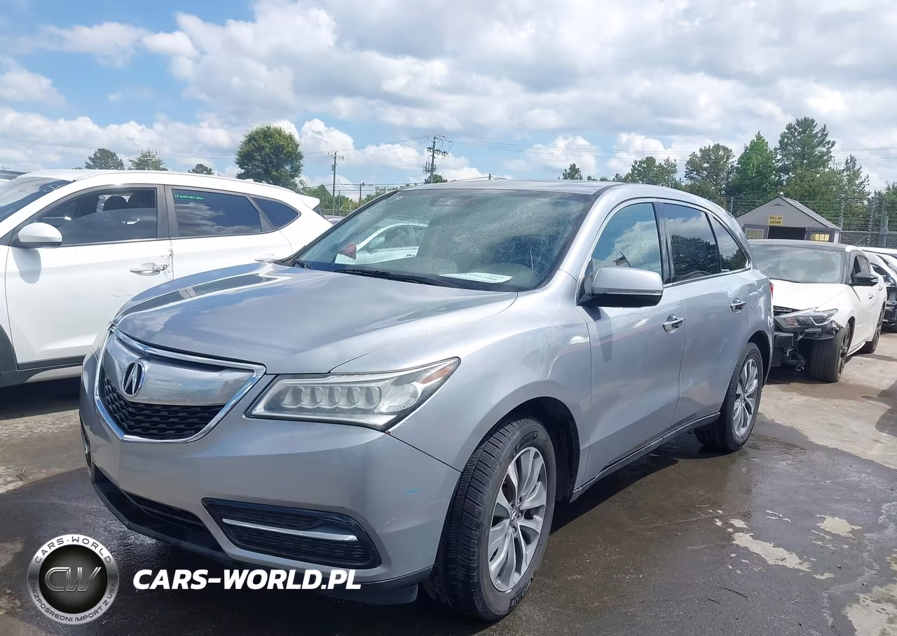 2016 Acura Mdx Technology Acurawatch Plus Packages-Technology Package VIN:5FRYD3H44GB014638 - 2