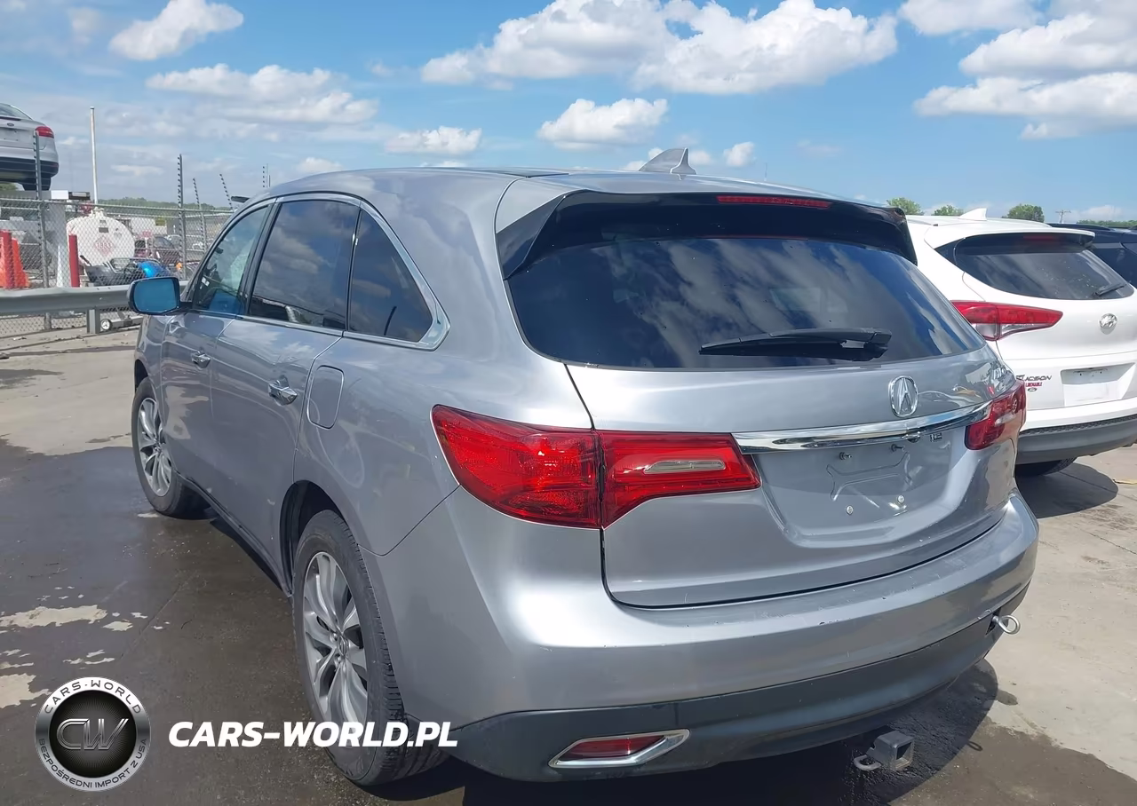 2016 Acura Mdx Technology Acurawatch Plus Packages-Technology Package VIN:5FRYD3H44GB014638 - 3