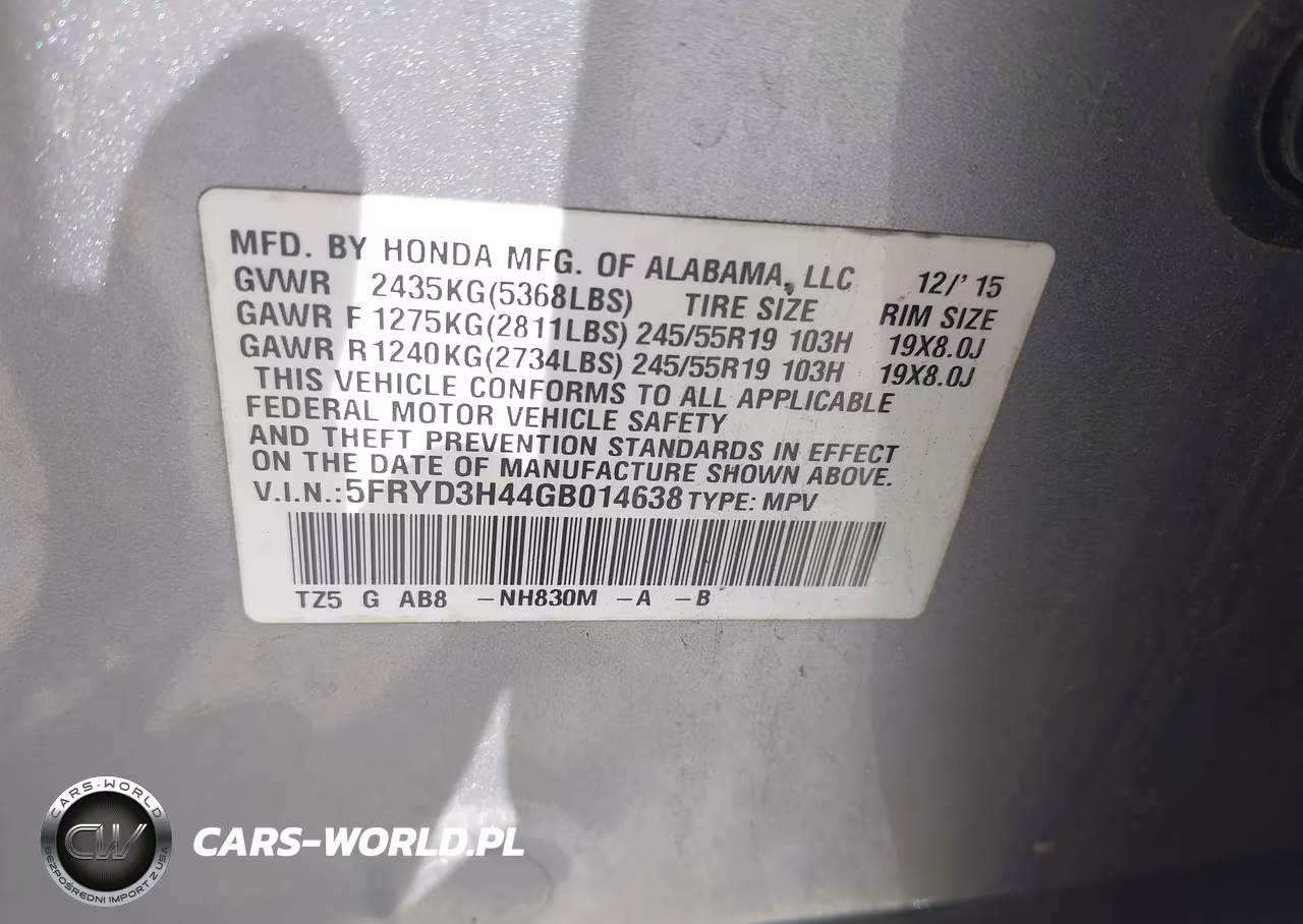 2016 Acura Mdx Technology Acurawatch Plus Packages-Technology Package VIN:5FRYD3H44GB014638 - 9
