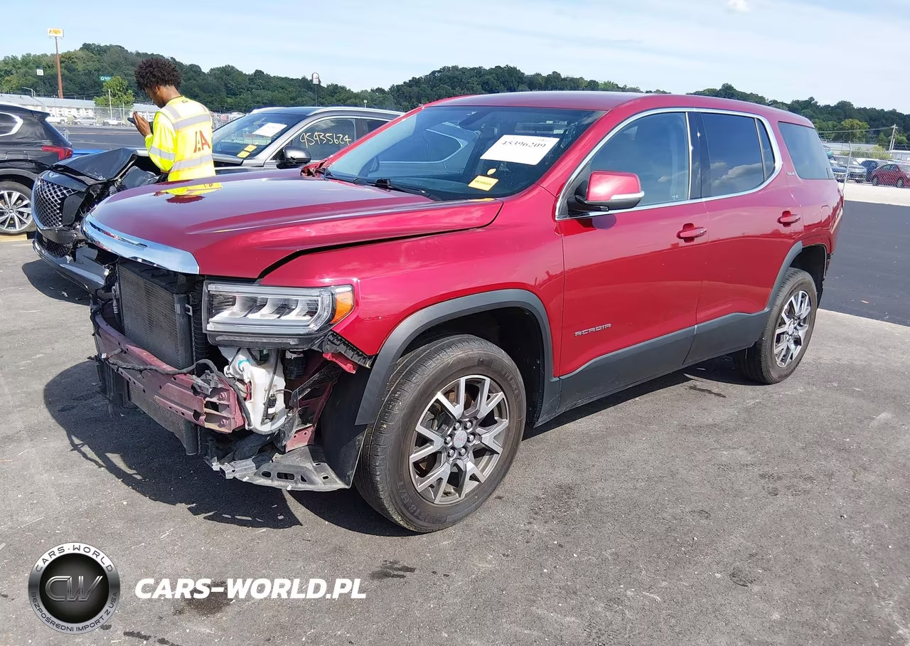 2020 GMC Acadia Fwd Sle VIN:1GKKNKLA2LZ122681 - 2