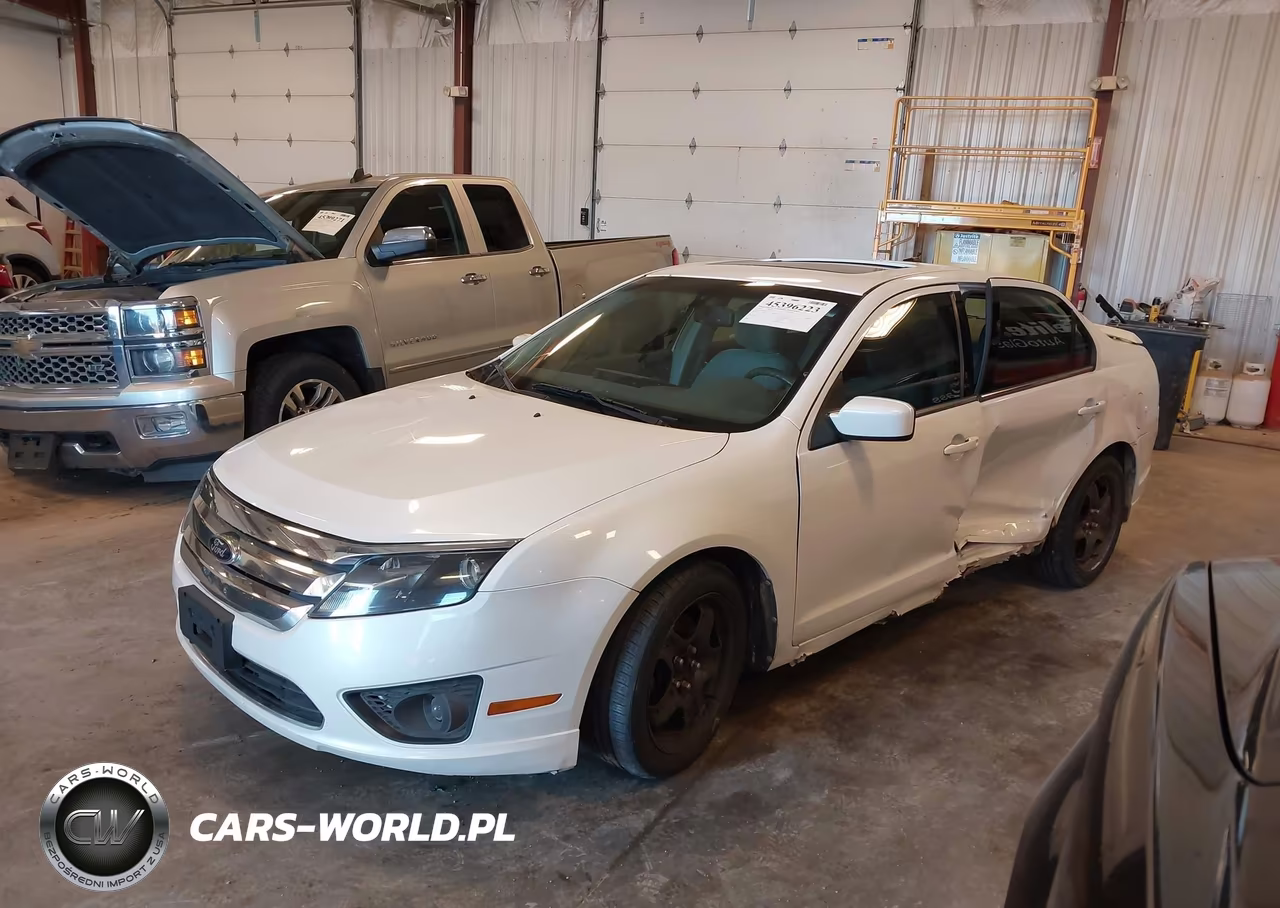 2010 Ford Fusion Se VIN:3FAHP0HA2AR257115 - 2
