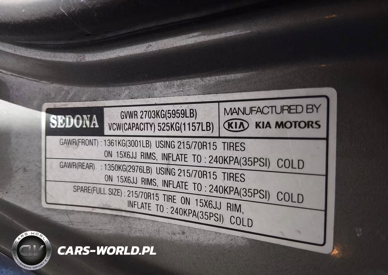 2005 Kia Sedona Ex-Lx VIN:KNDUP131556680098 - 9
