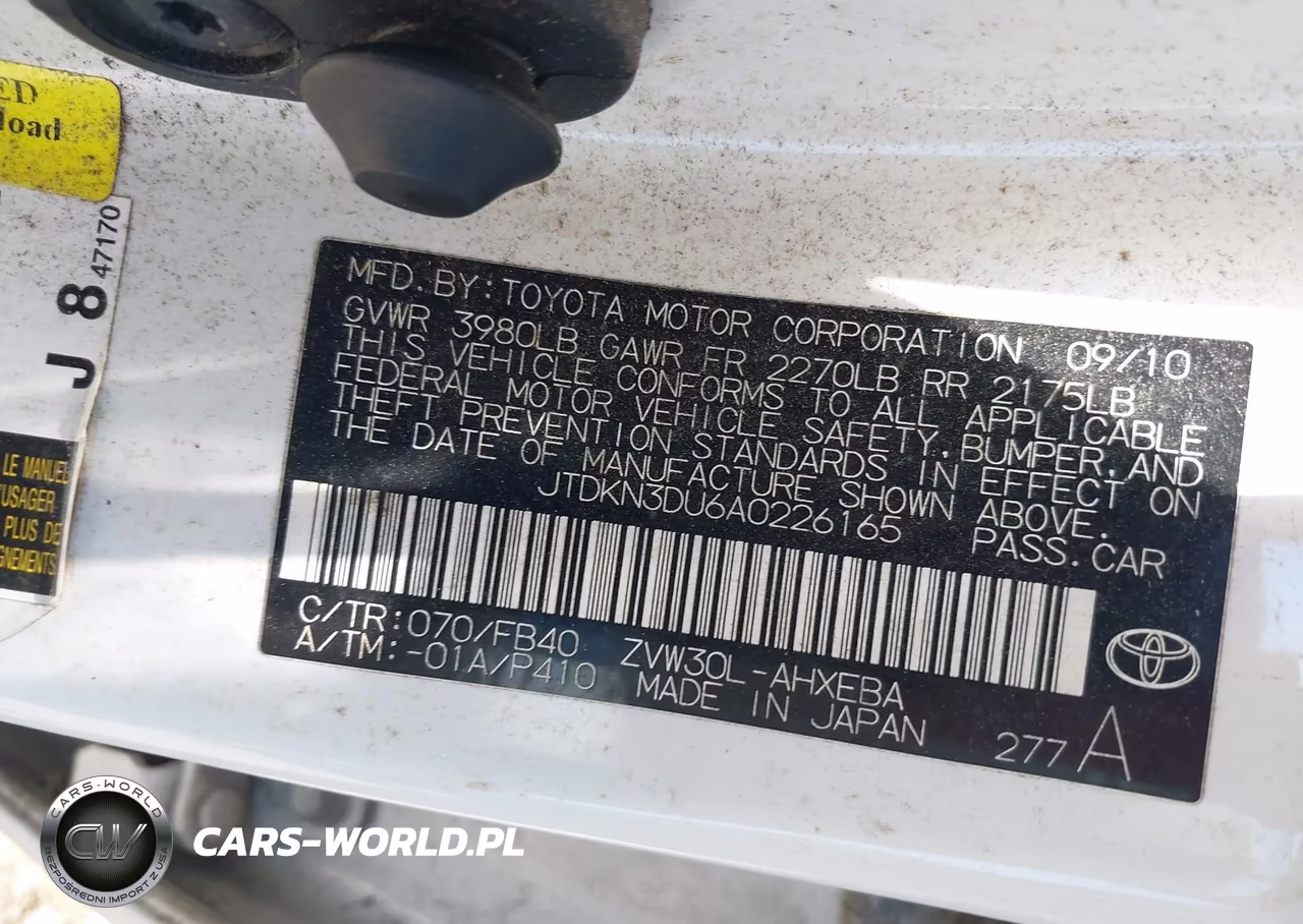 2010 Toyota Prius Ii VIN:JTDKN3DU6A0226165 - 9