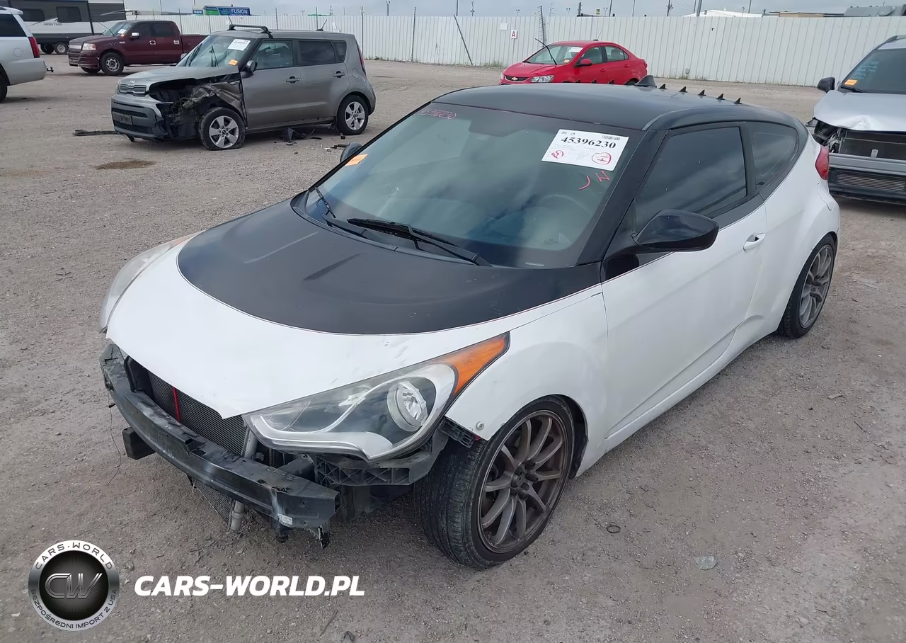 2016 Hyundai Veloster VIN:KMHTC6AD4GU292615 - 2