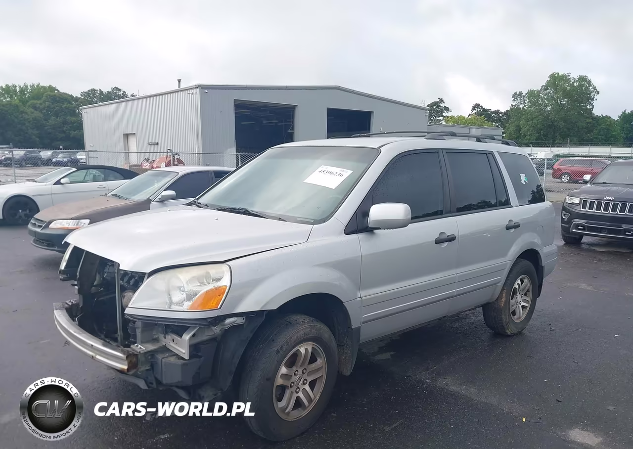 2003 Honda Pilot Ex-L VIN:2HKYF18563H598125 - 2
