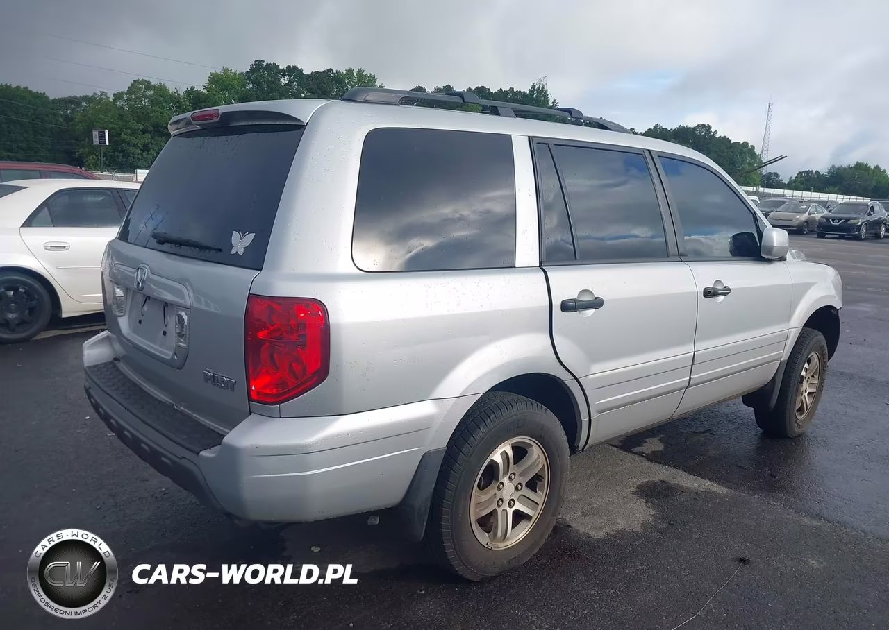 2003 Honda Pilot Ex-L VIN:2HKYF18563H598125 - 4