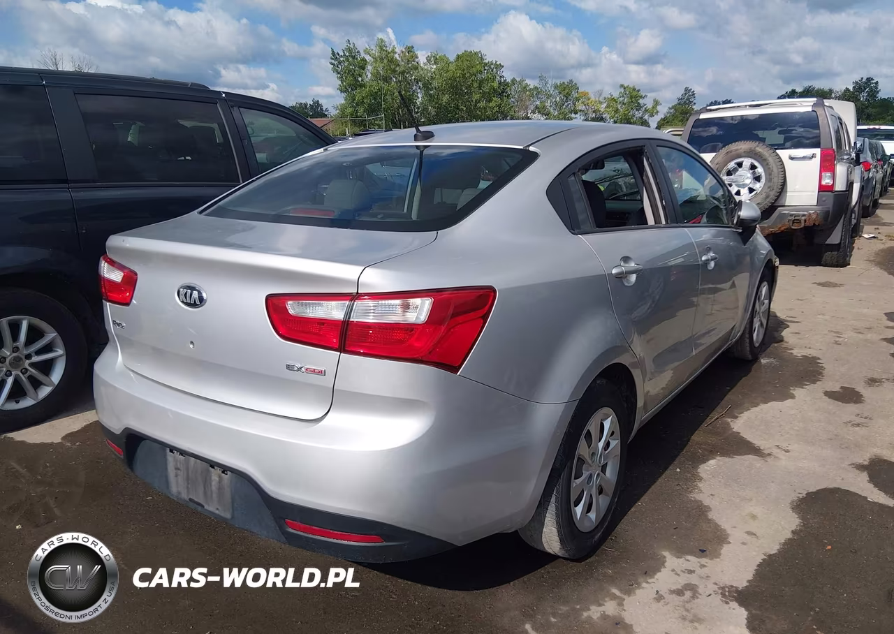2013 Kia Rio Ex VIN:KNADN4A35D6280114 - 4